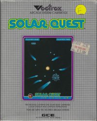 Solar Quest Vectrex box art